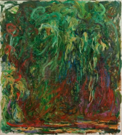 Weeping Willow by Claude Monet