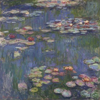 Water Lilies. 1916 by Claude Monet