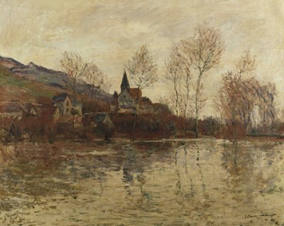 The Flood at Giverny by Claude Monet