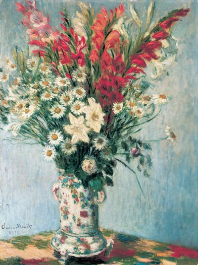 Vase of Flowers by Claude Monet