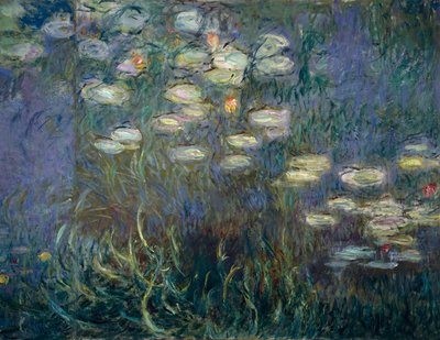 Water Lilies (detail) by Claude Monet