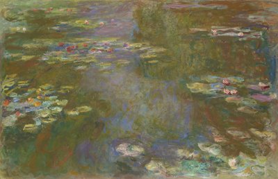 Water Lily Pond by Claude Monet