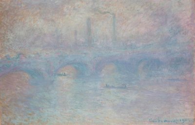 Waterloo Bridge. Fog Effect by Claude Monet