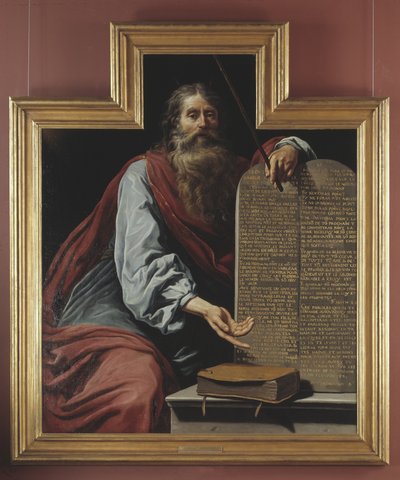 Moses with the Tablets of the Law by Claude Vignon