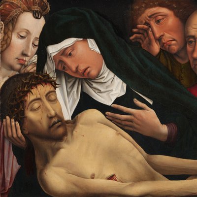 The Lamentation of Christ by Colijn de Coter