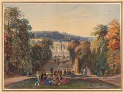 In the Park of Saint Cloud by Constant Troyon