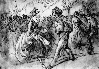 At the Dance by Constantin Guys