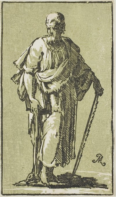 St. Simon by Conte Antonio Maria Zanetti the Elder