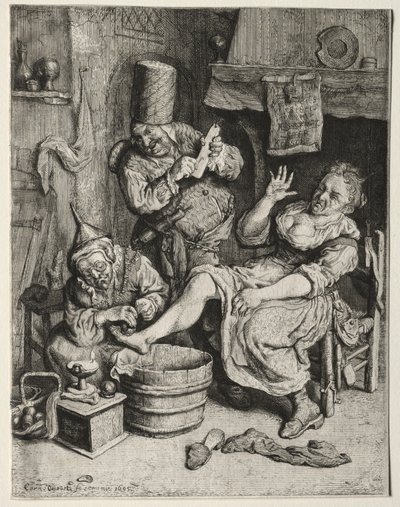La Ventouse by Cornelis Dusart