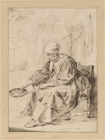 Pancake Woman by Cornelis Ploos van Amstel