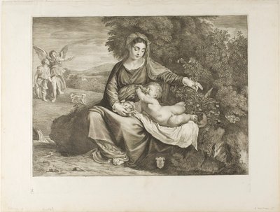 Madonna and Child by Cornelis Visscher