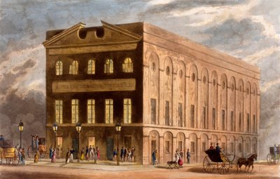 The Royal Coburg Theatre, 1826 by Daniel Havell