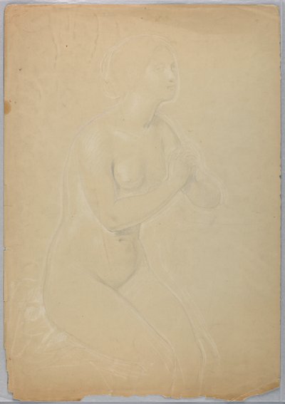 Female Nude, Study for 