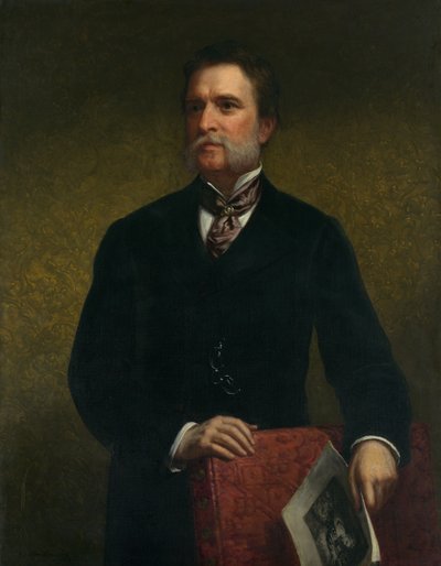 John Taylor Johnston, 1875 by Daniel Huntington