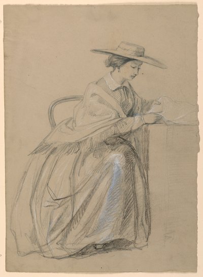 Mrs. Sheppard Gandy Seated by Daniel Huntington