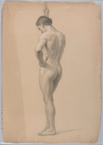 Standing Male Nude by Daniel Huntington