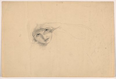 Woman Shielding Her Eyes by Daniel Huntington