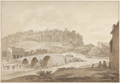 View of Civita Castellana by Daniël Dupré