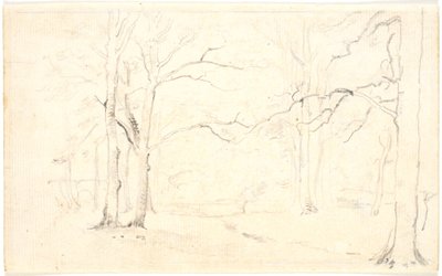 Forest Interior by Dankvart Dreyer