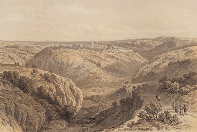 Jerusalem from the South by David (after) Roberts