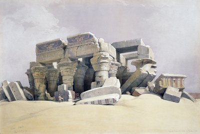 Kom Ombo, November 21 by David (after) Roberts
