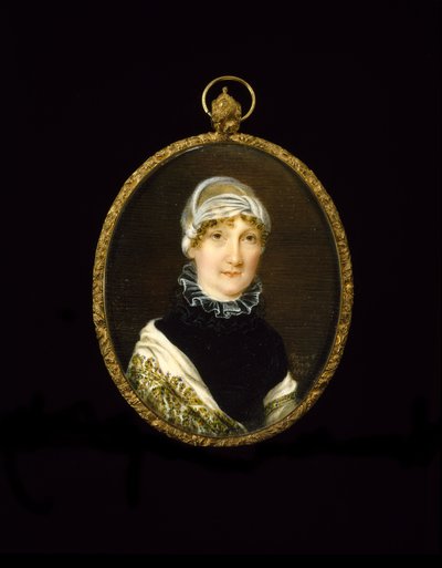 Portrait of Mrs. Jonathan Bates by David Claypoole Johnston
