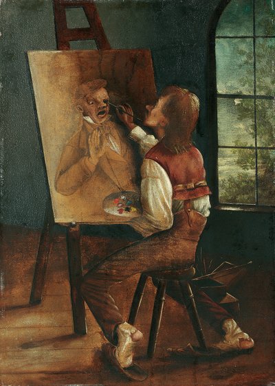 Self Portrait by David Claypoole Johnston