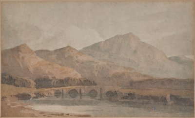 View in North Wales by David Cox