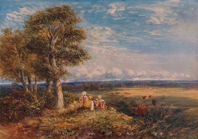 The Skylark, 1848 by David Cox the elder