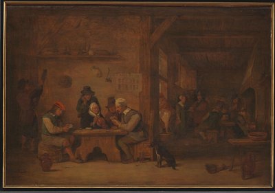 Interior of an Inn by David I Teniers