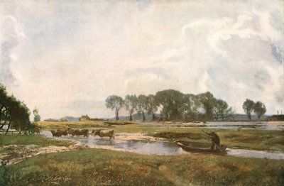 Driving the Cows, Hampshire, 1892, c1930 by David Murray