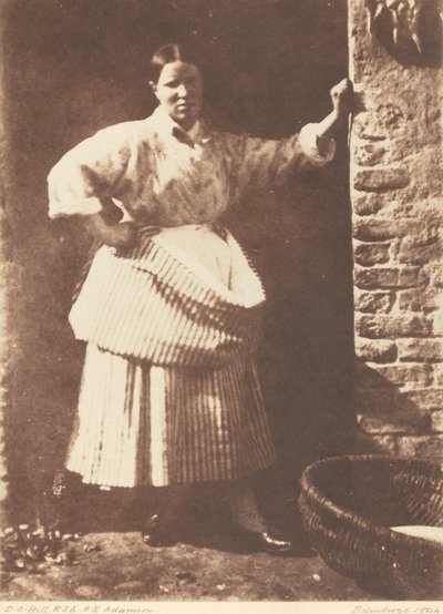 A Newhaven Fisherwoman by David Octavius Hill and Robert Adamson