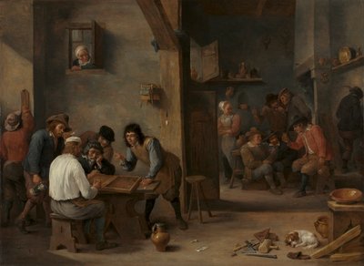 Game of Backgammon by David Teniers