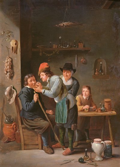 The Tooth Extractor by David Teniers the Younger