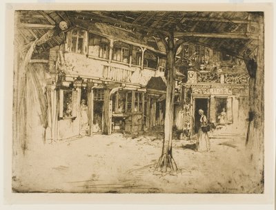 Cour des bons Enfants, Rouen by David Young Cameron