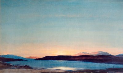 Sundown, Loch Rannoch by David Young Cameron