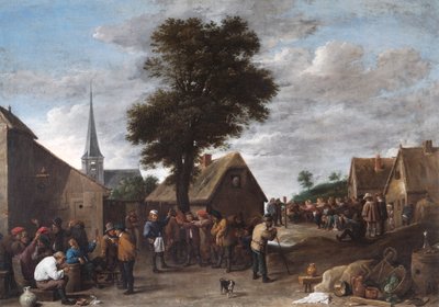 A Flemish Village Festival by David Teniers the Younger