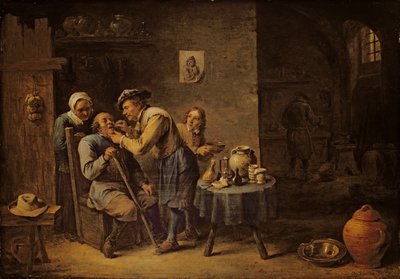 The Dentist by David the Younger Teniers