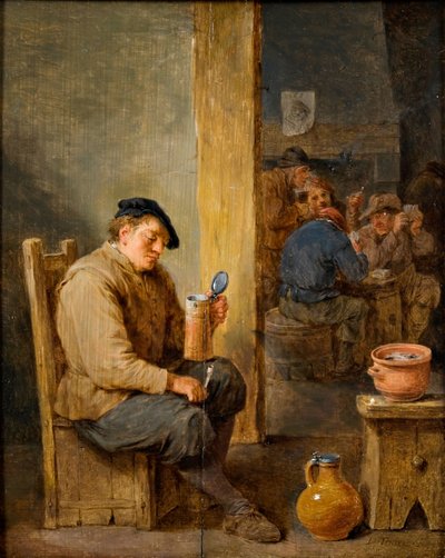 The Empty Mug by David the Younger Teniers