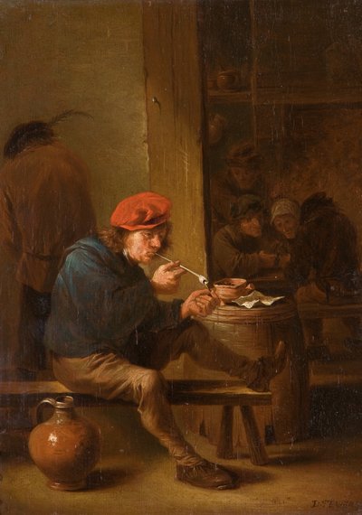 The Smoker by David Teniers the Younger