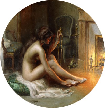 By the Fire by Delphin Enjolras