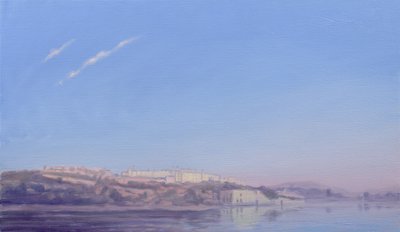 Dawn at Jaipur by Derek Hare