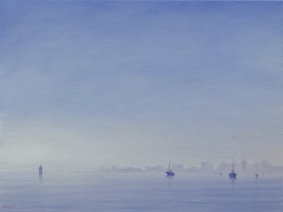 Mumbai Harbour by Derek Hare