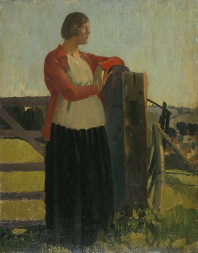 Lyndra, Sunset, Aldbourne by Derwent Lees
