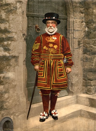 A Yeoman Of The Guard, c.1890-1900 by Detroit Publishing Co.