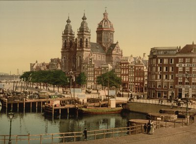 Nicolaaskerk, Amsterdam, 1890-90 by Detroit Publishing Co.