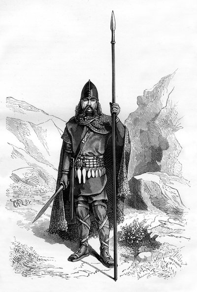 Frankish chief by Dietrich