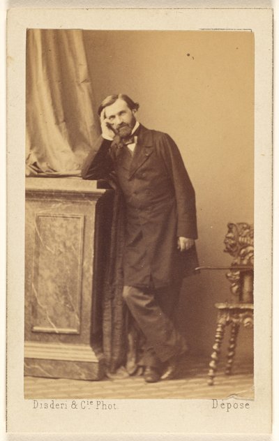 Giuseppe Verdi by Disdéri and Cie.