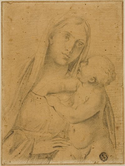 Virgin and Child by Domenichino