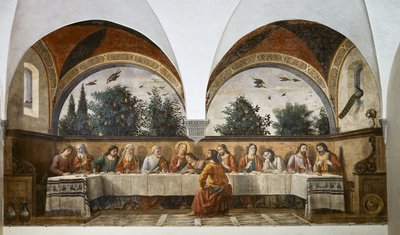 The Last Supper by Domenico Ghirlandaio